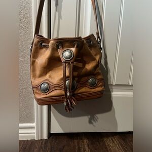 Custom made leather purse by Sam Robert's- price reduced